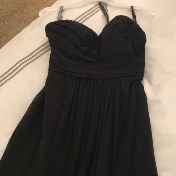 Bill Levkoff Strapless Black dress size 6 women’s - Picture 4 of 6